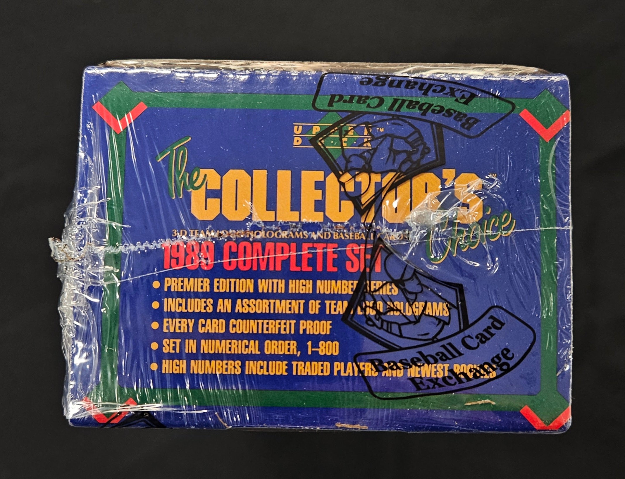 1989 Upper Deck Baseball Factory Set Sealed BBCE Wrapped FASC