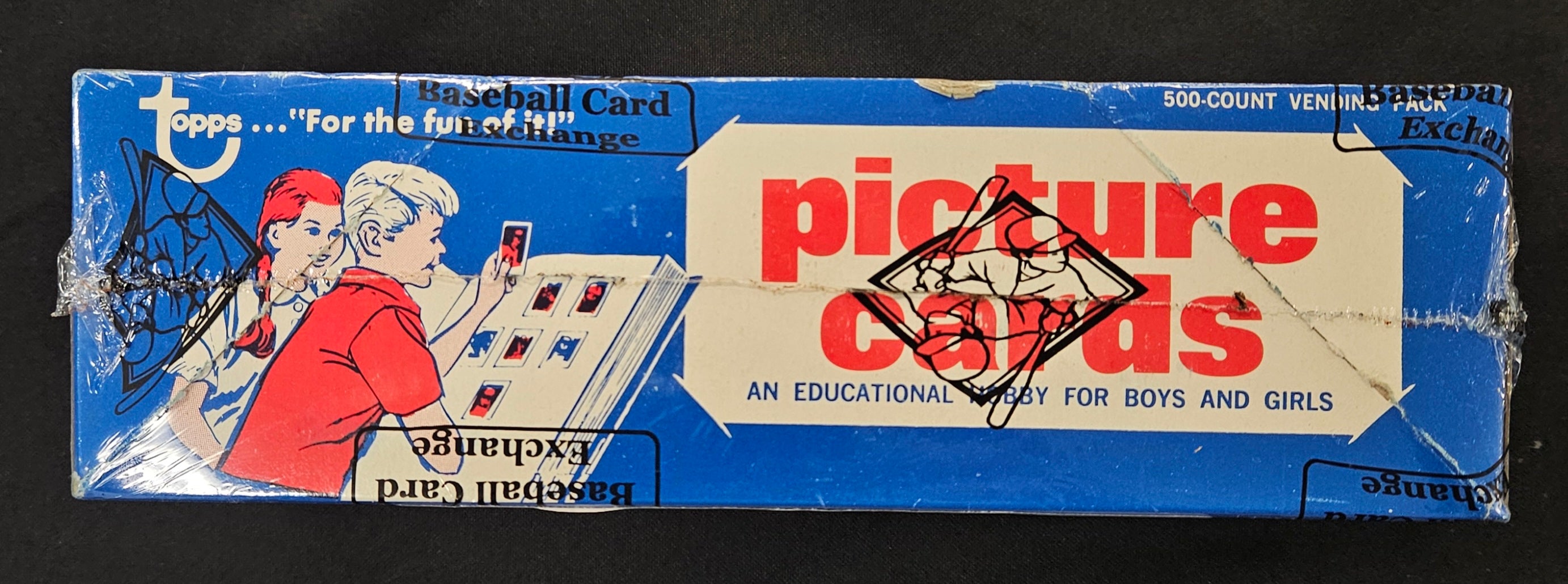 1989 Topps Baseball Vending Box BBCE Wrapped/Sealed FASC