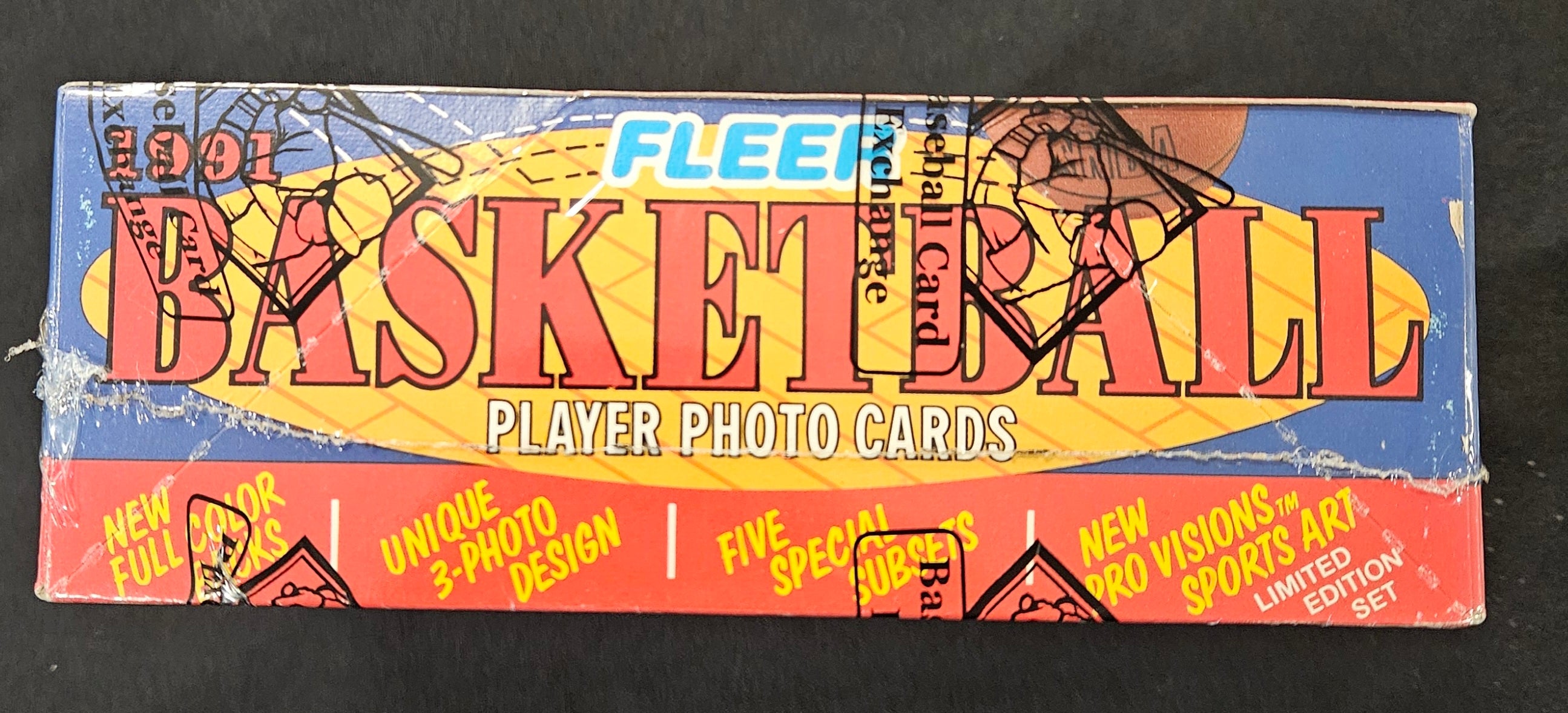 1991-92 Fleer Basketball Wax Box BBCE Wrapped/Sealed