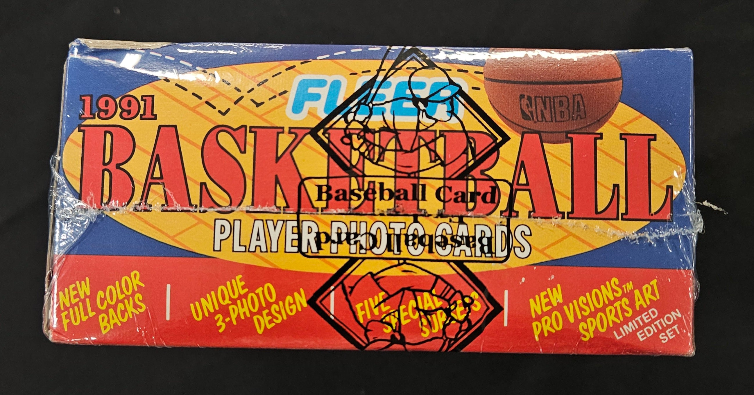 1991-92 Fleer Basketball Wax Box BBCE Wrapped/Sealed