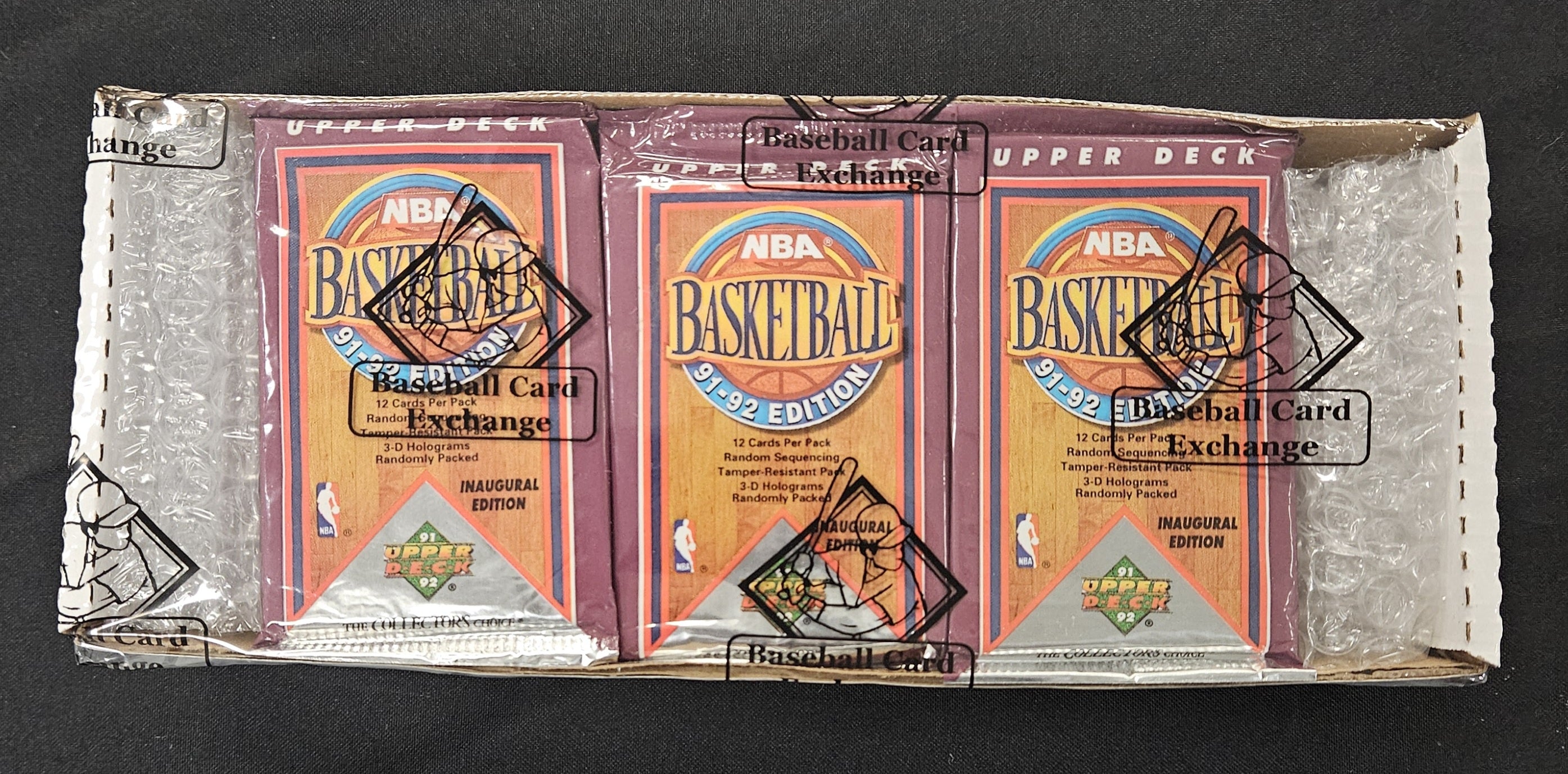 1991-92 Upper Deck Basketball Low # Series 36 Pack Lot BBCE Wrapped/Sealed