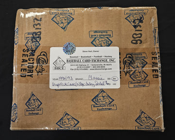 1992-93 Classic Draft Pick Basketball 10 Box Case Factory Sealed BBCE Wrapped