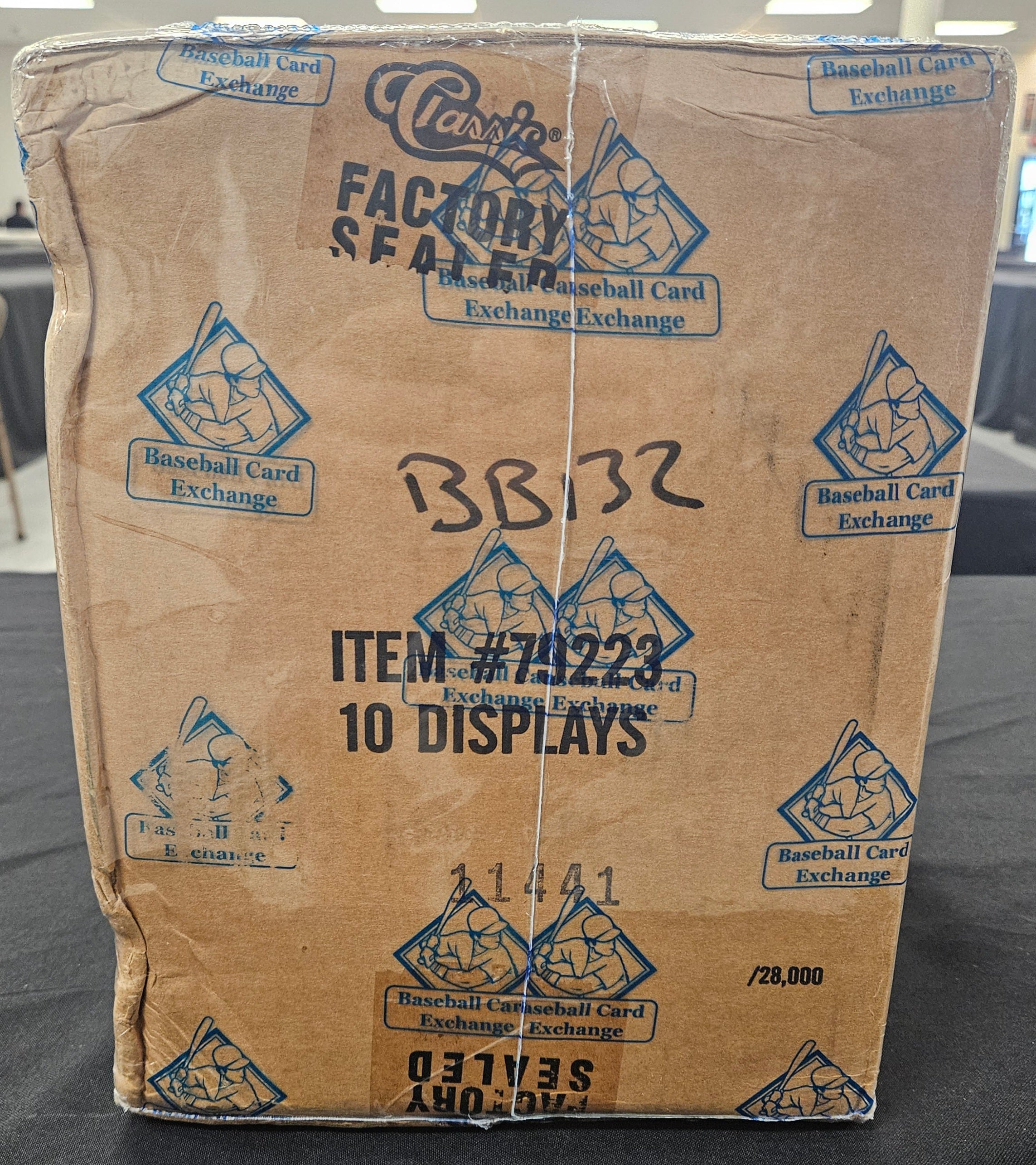 1992-93 Classic Draft Pick Basketball 10 Box Case Factory Sealed BBCE Wrapped