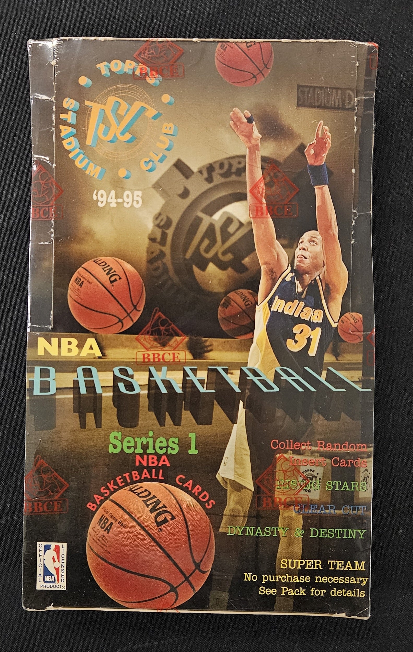 1994-95 Topps Stadium Club Series One Basketball Box BBCE Wrapped/Sealed