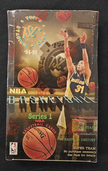 1994-95 Topps Stadium Club Series One Basketball Box BBCE Wrapped/Sealed