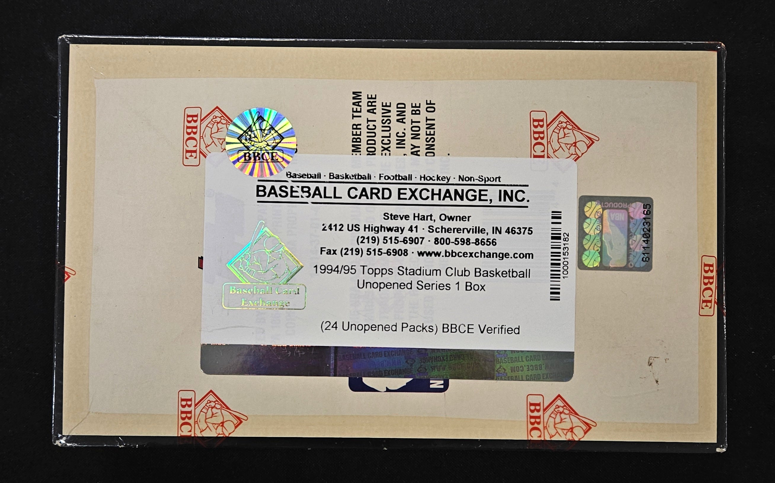 1994-95 Topps Stadium Club Series One Basketball Box BBCE Wrapped/Sealed