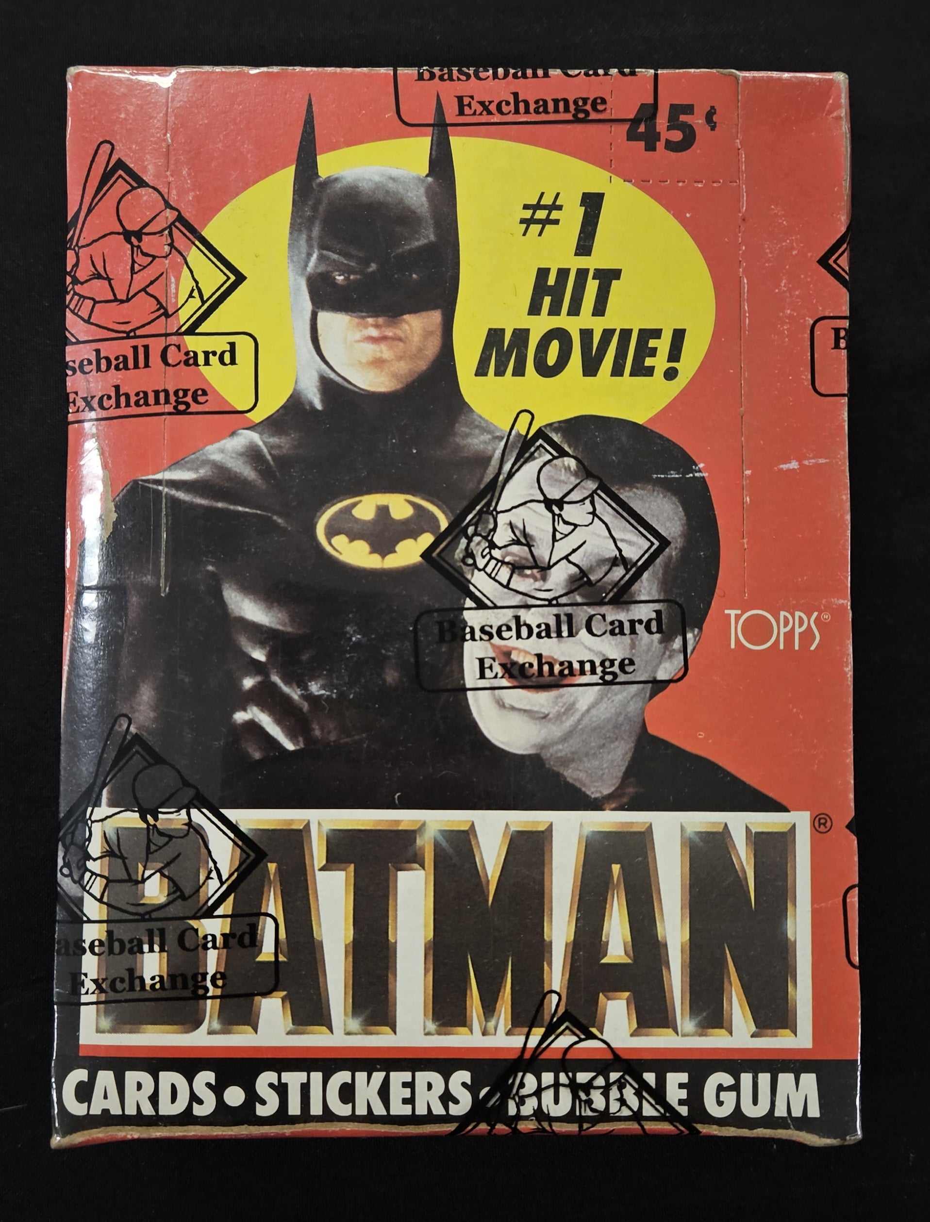 1989 Topps Batman Series One Wax Box BBCE Wrapped/Sealed