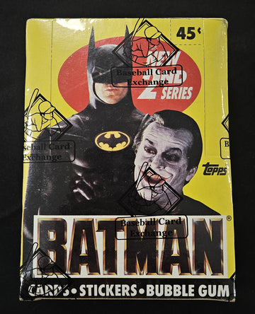 1989 Topps Batman Series Two Wax Box BBCE Wrapped/Sealed