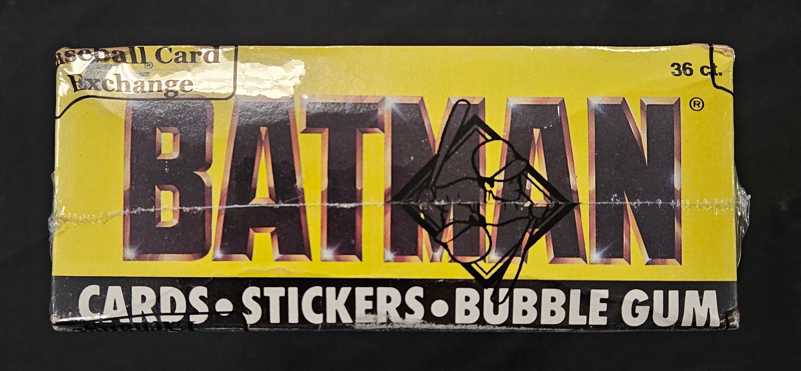 1989 Topps Batman Series Two Wax Box BBCE Wrapped/Sealed