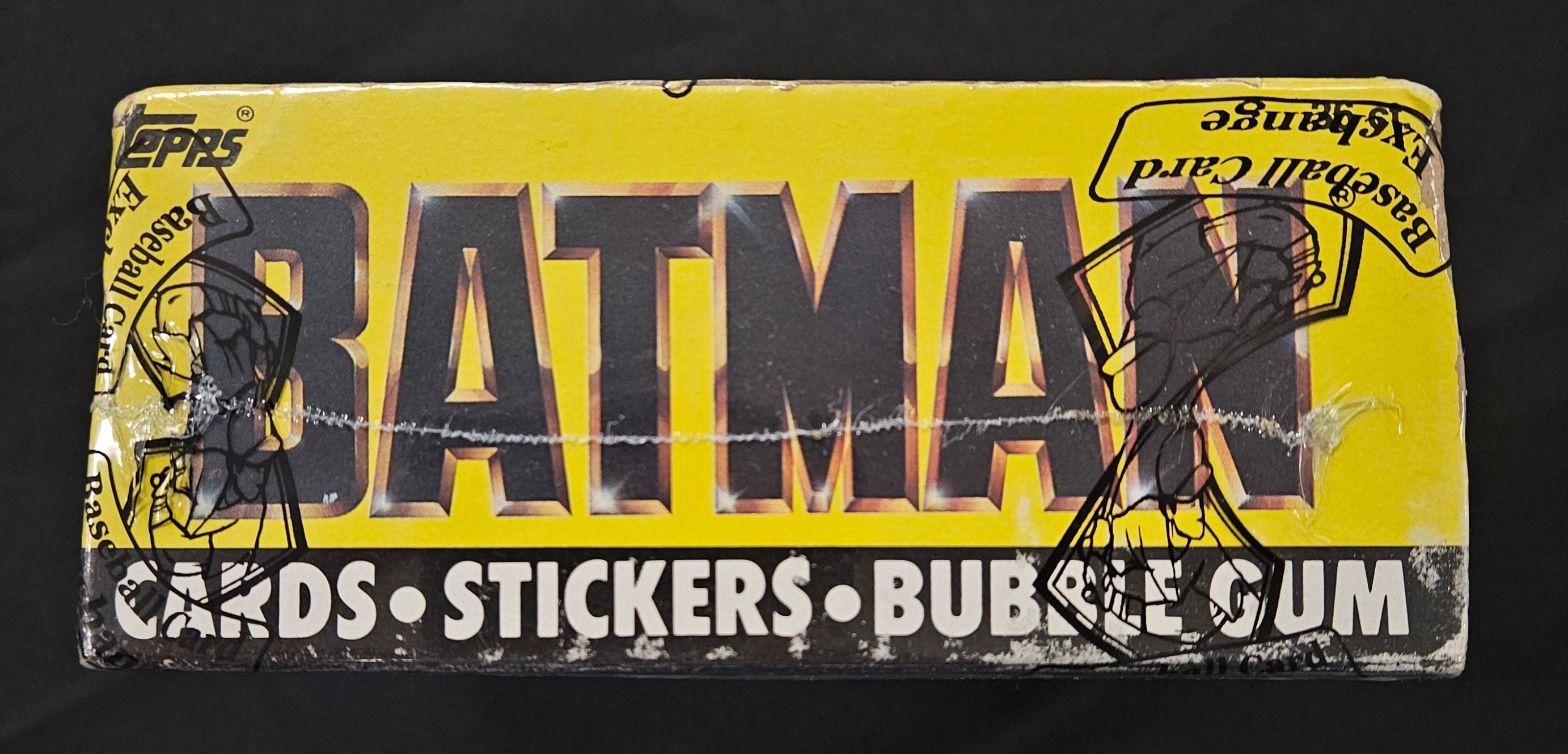 1989 Topps Batman Series Two Wax Box BBCE Wrapped/Sealed