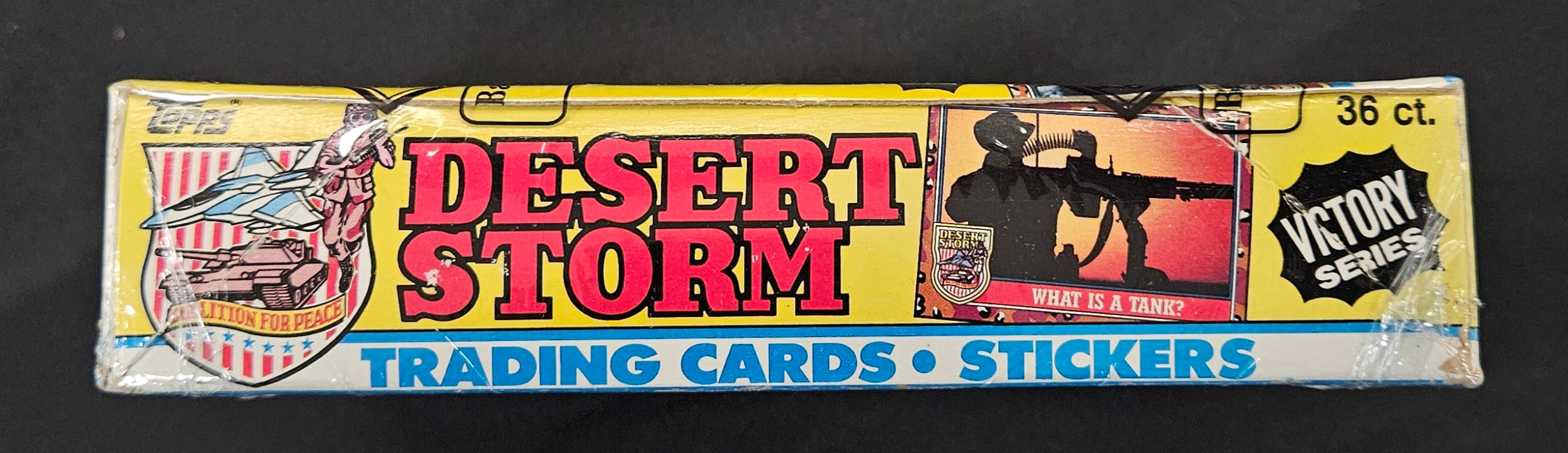 1991 Topps Desert Storm Series Two Yellow Box BBCE Wrapped/Sealed