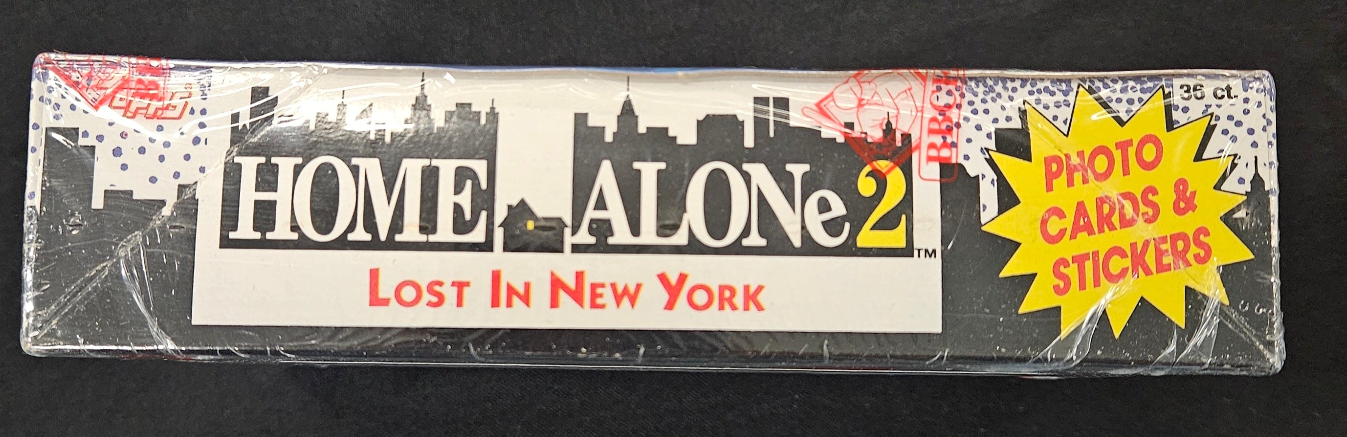 1992 Topps Home Alone 2 Lost In New York Box Factory Sealed BBCE Wrapped