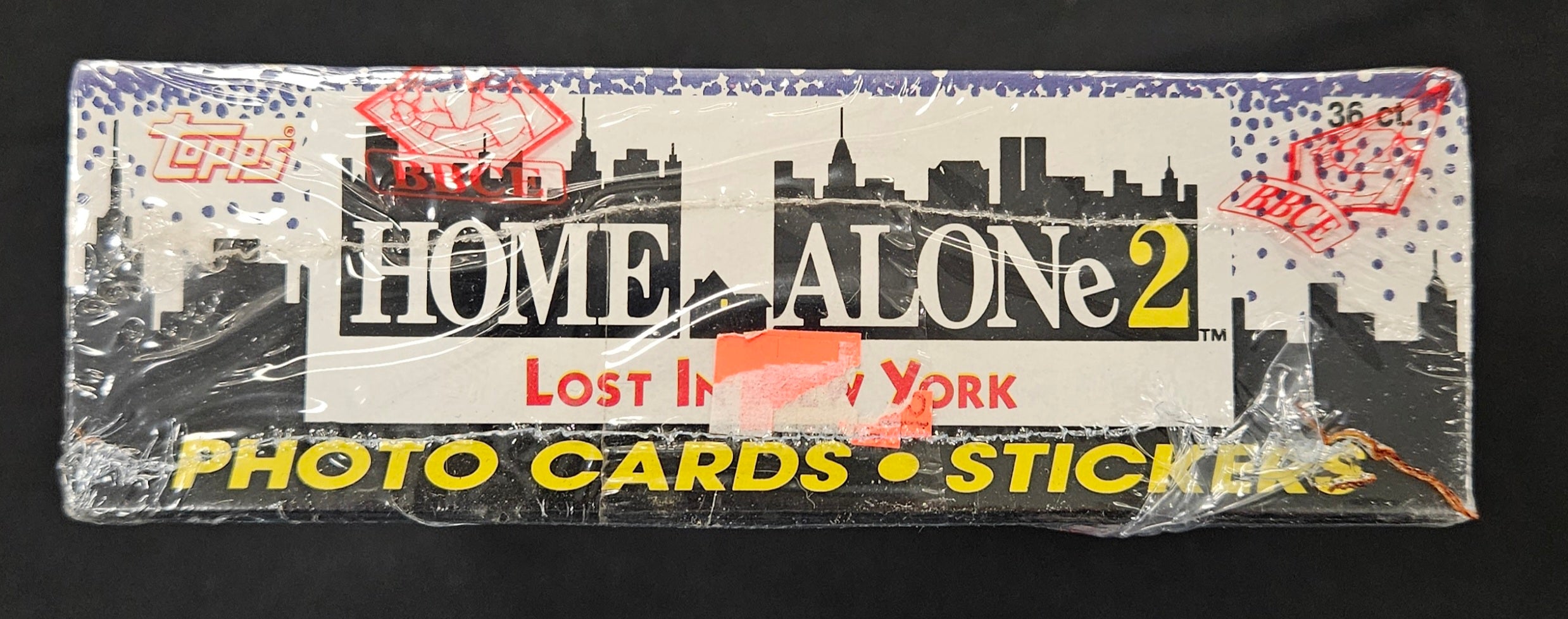 1992 Topps Home Alone 2 Lost In New York Box Factory Sealed BBCE Wrapped