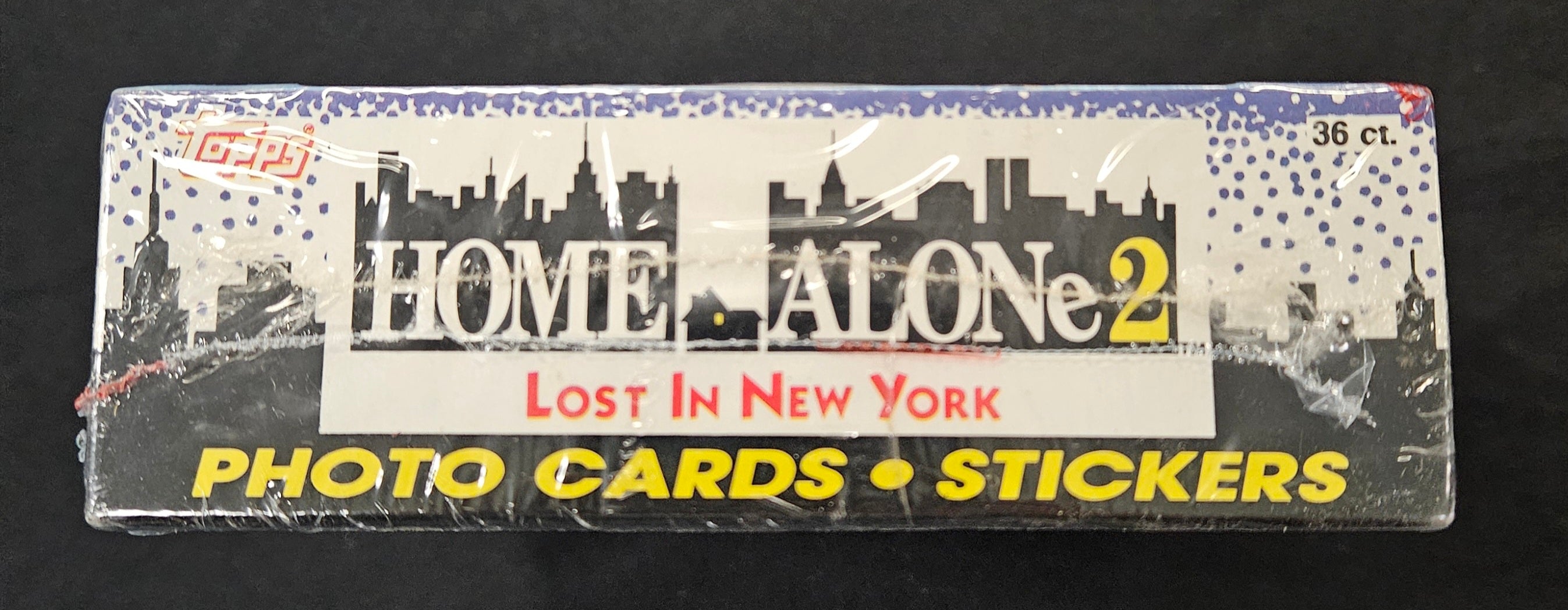 1992 Topps Home Alone 2 Lost In New York Box Factory Sealed BBCE Wrapped