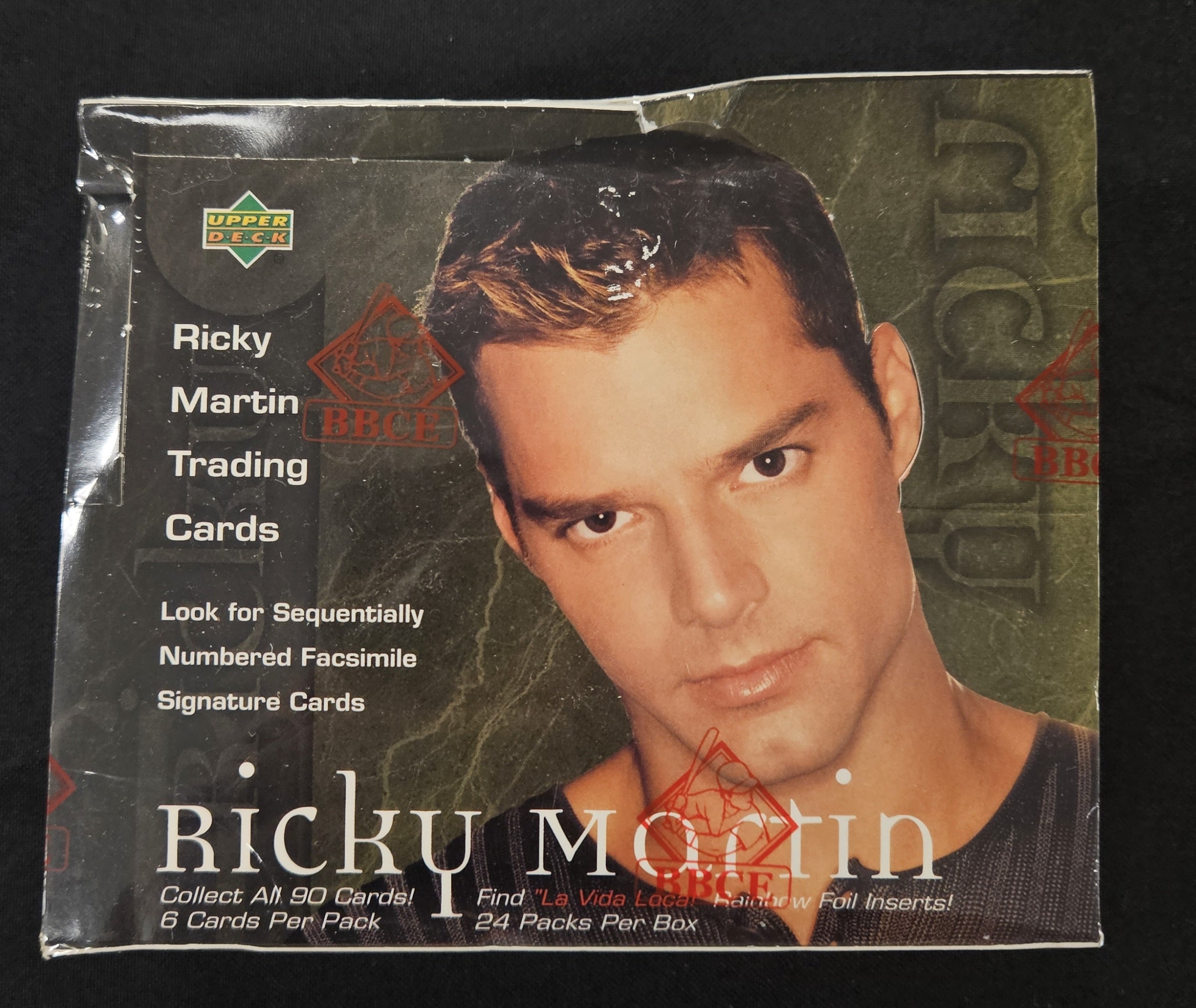 1999 Upper Deck Ricky Martin Box Factory Sealed BBCE Wrapped