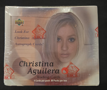2000 Upper Deck Christina Aguilera Factory Sealed Box BBCE Wrapped