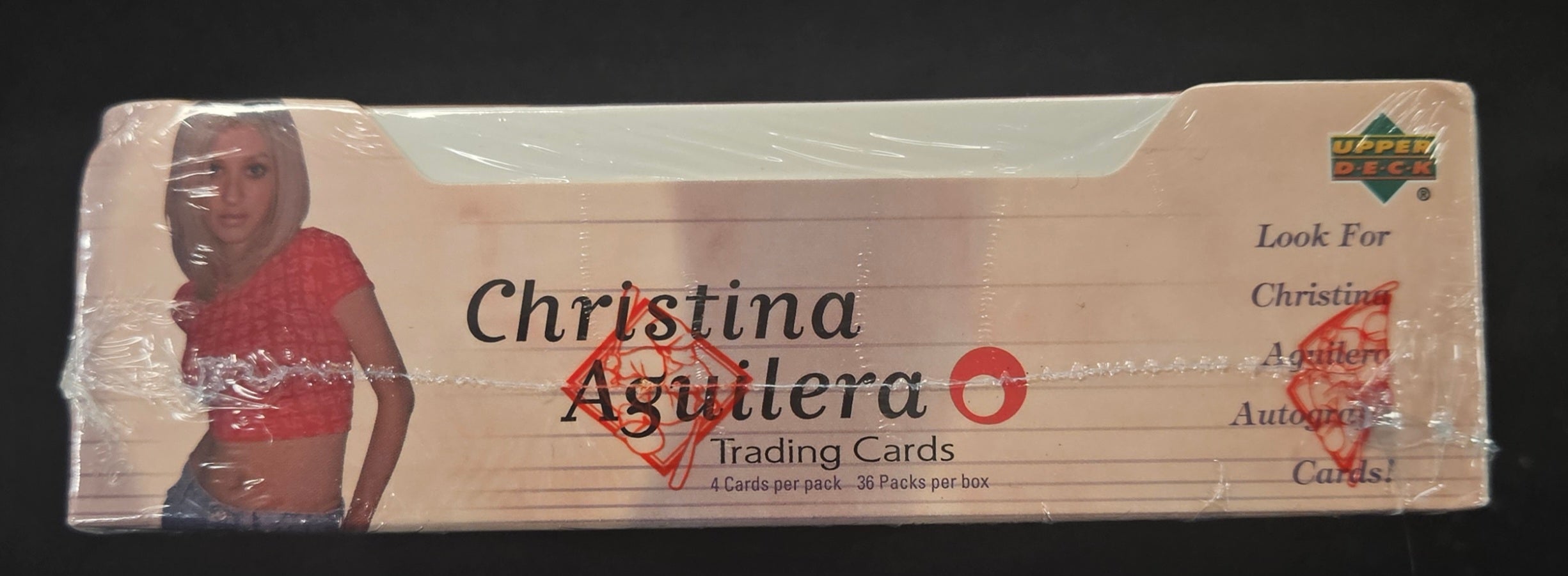 2000 Upper Deck Christina Aguilera Factory Sealed Box BBCE Wrapped