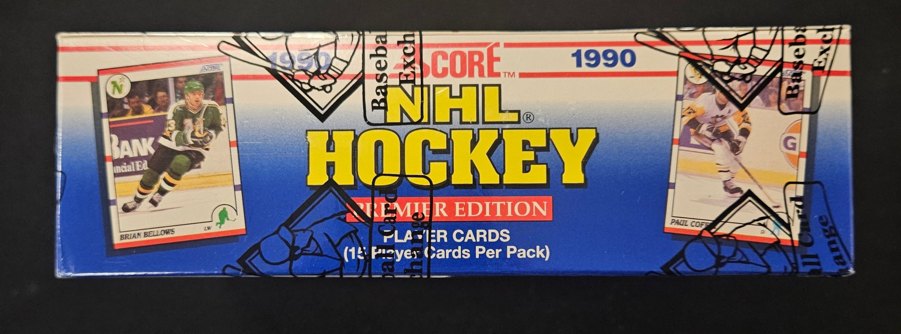1990-91 Score Hockey Box BBCE Wrapped/Sealed FASC