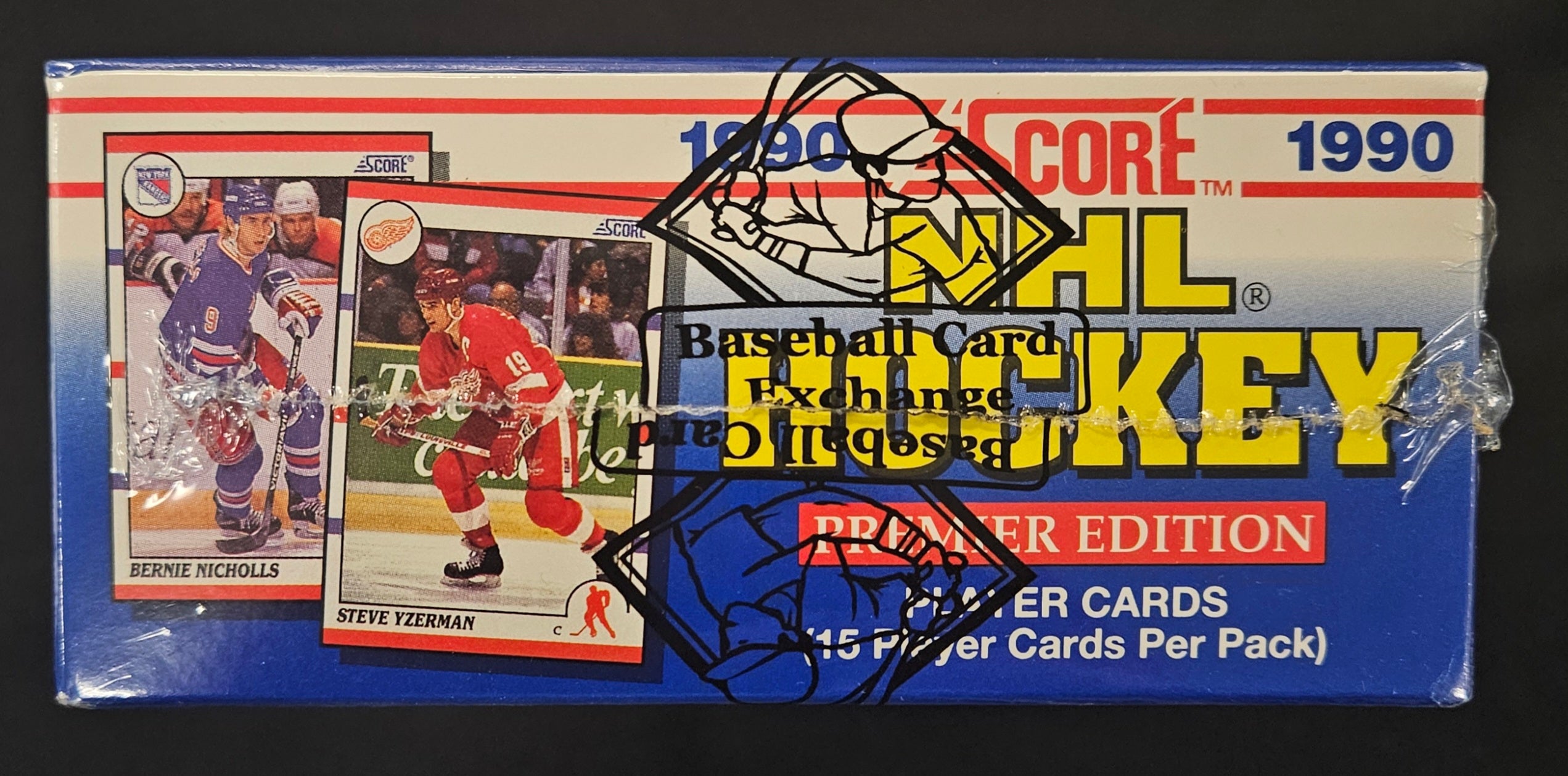 1990-91 Score Hockey Box BBCE Wrapped/Sealed FASC