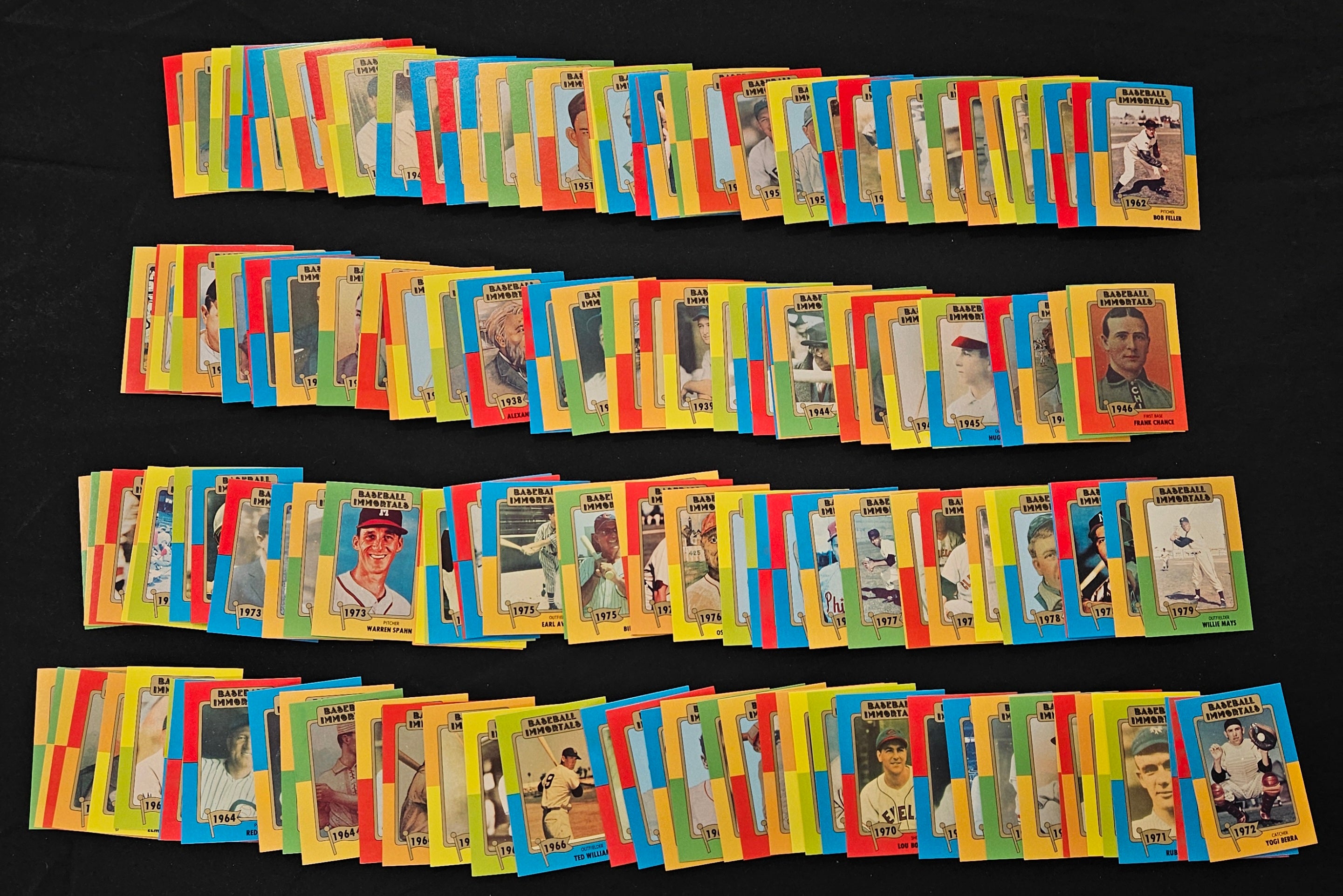 1980 SSPC Baseball Immortals Complete Set (173/173) EX/MT
