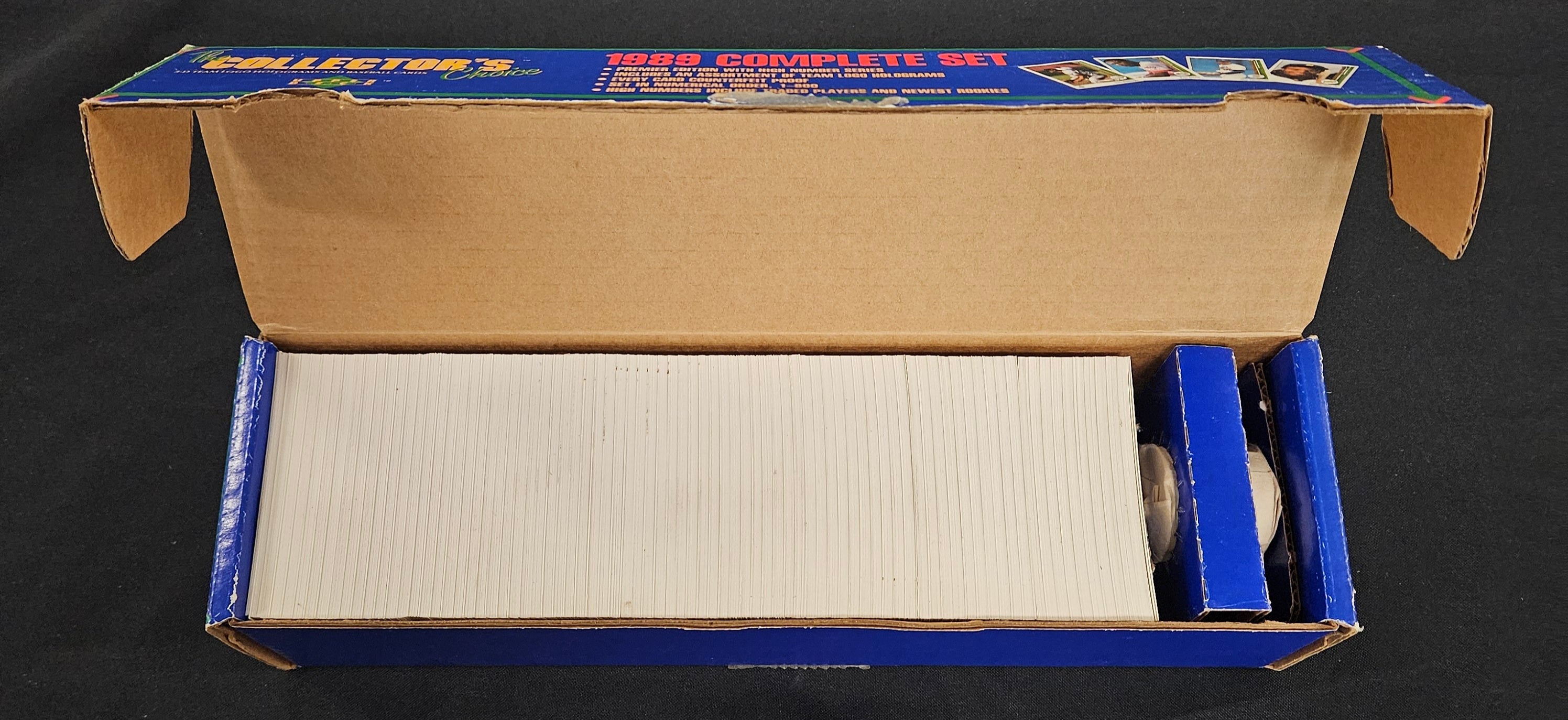 1989 Upper Deck Baseball Near Complete Set (799/800) *No Griffey RC