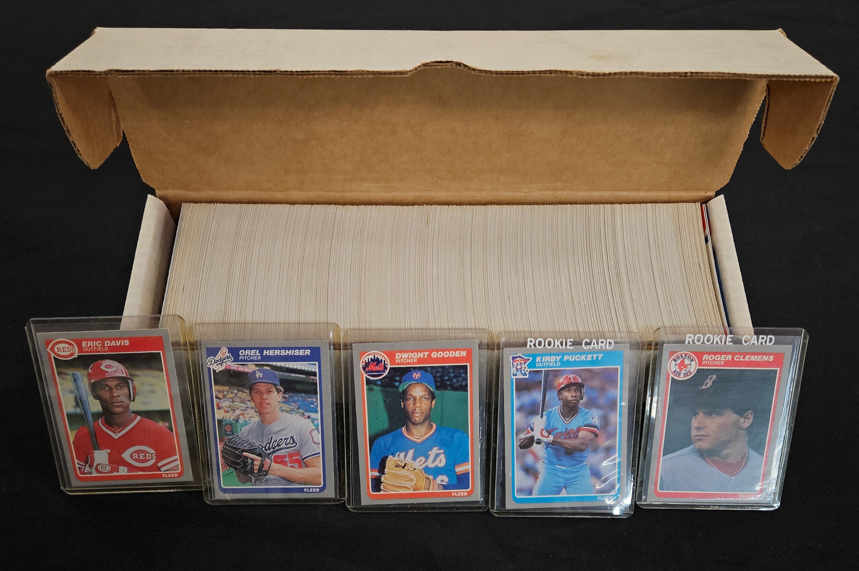 1985 Fleer Baseball Complete Set (662/662) NM White Box