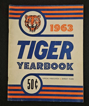 1963 Detroit Tigers Year Book