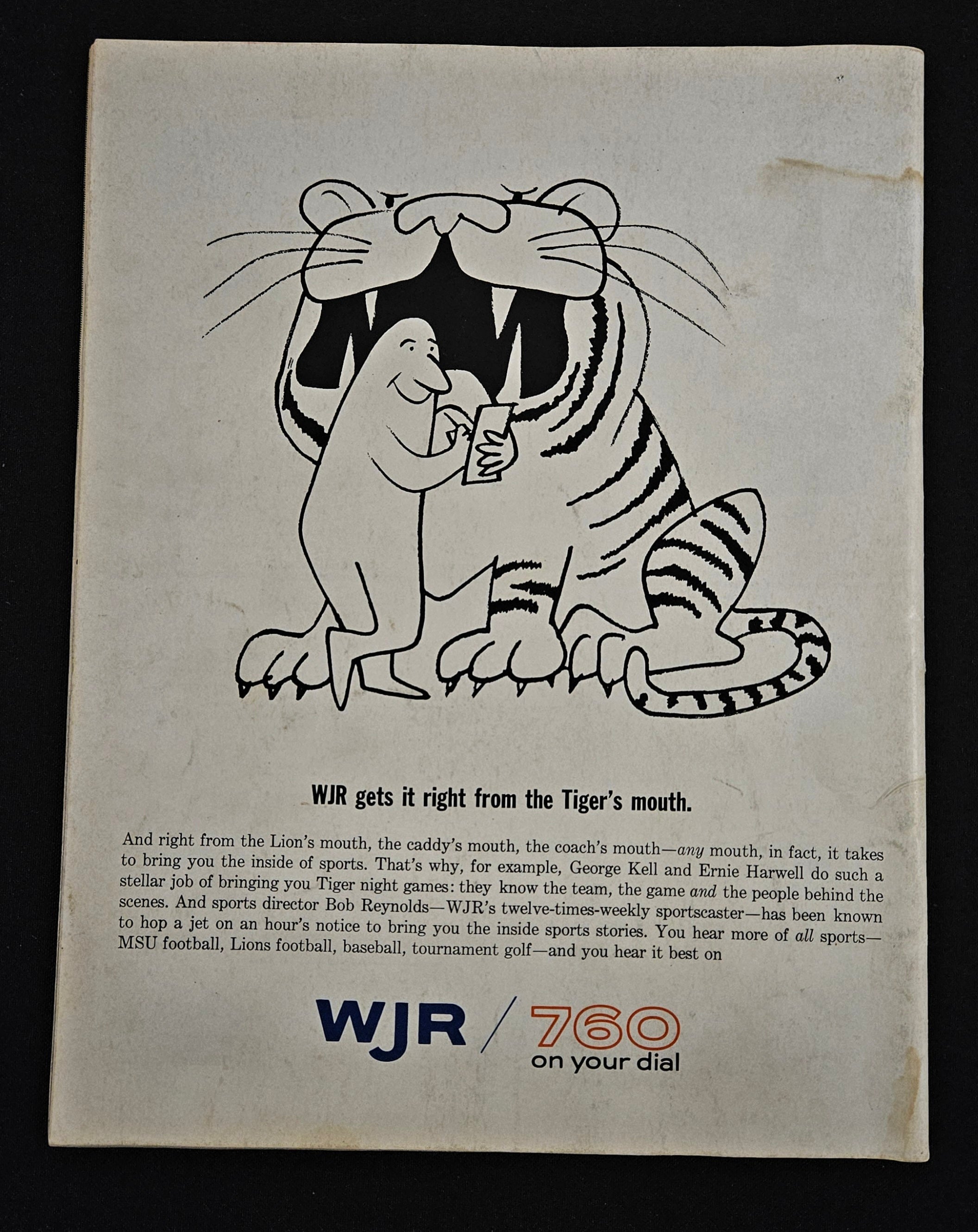 1963 Detroit Tigers Year Book
