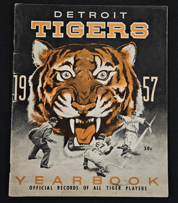 1957 Detroit Tigers Year Book