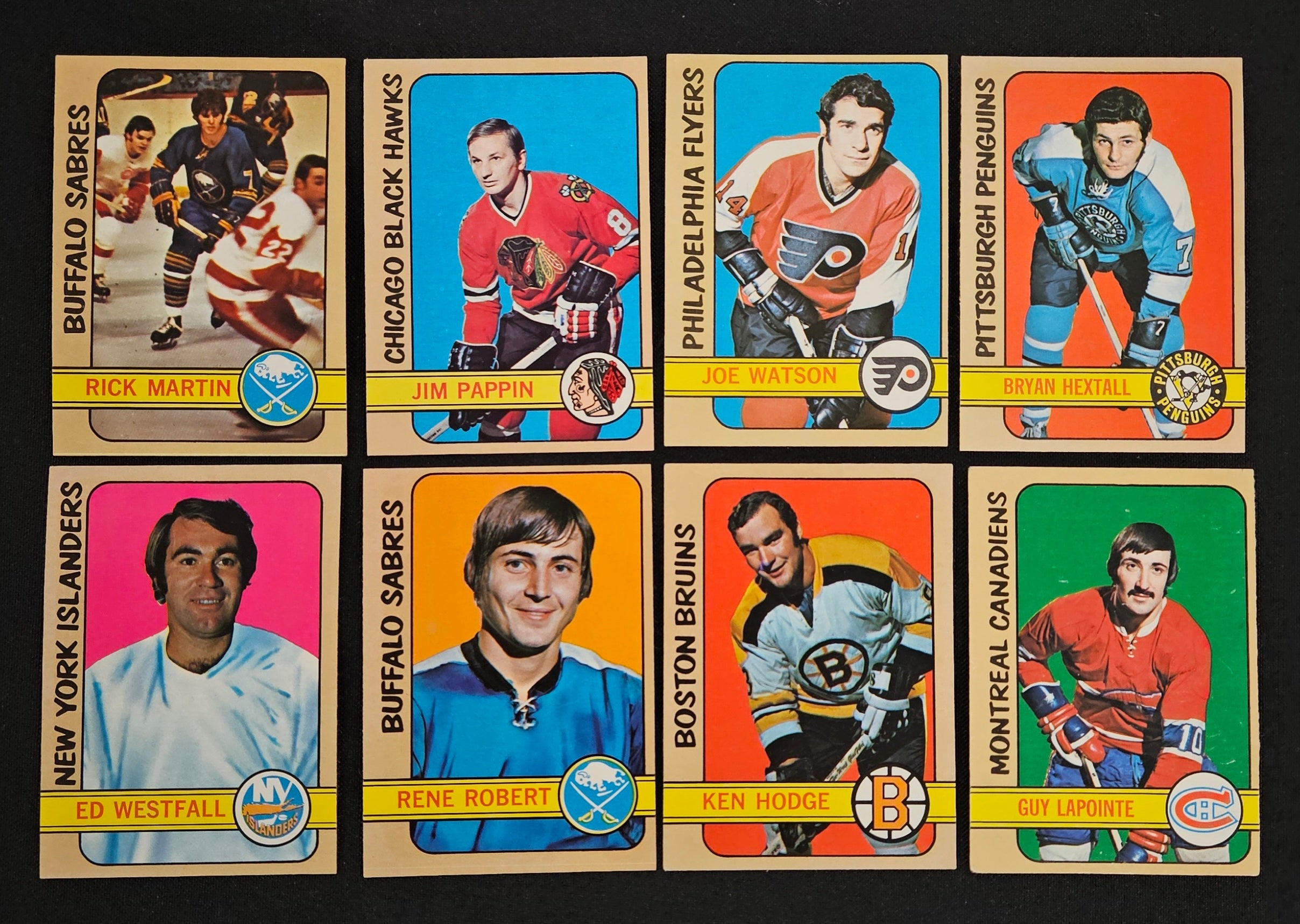 1972-73 Topps Hockey (Lot Of 64) W/ Stars EX/MT