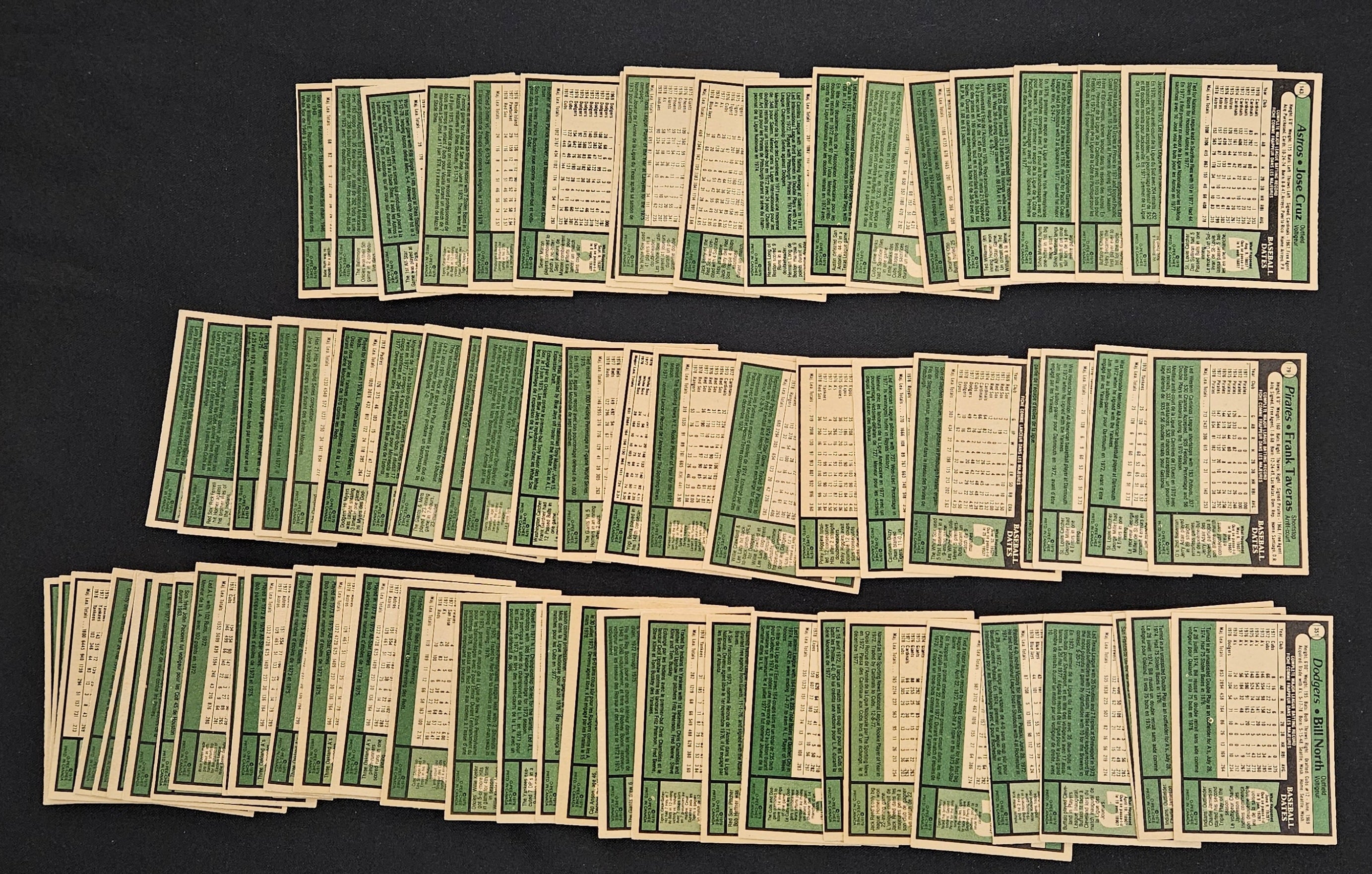 1979 O-Pee-Chee Baseball (Lot Of 134) W /Duplicates VG-EX