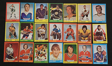 1973-74 Topps Hockey (Lot Of 44) W/ Stars VG-EX