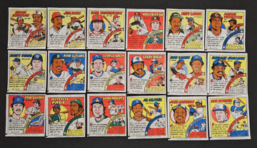 1979 Topps Baseball Comics Complete Set (33/33) NM