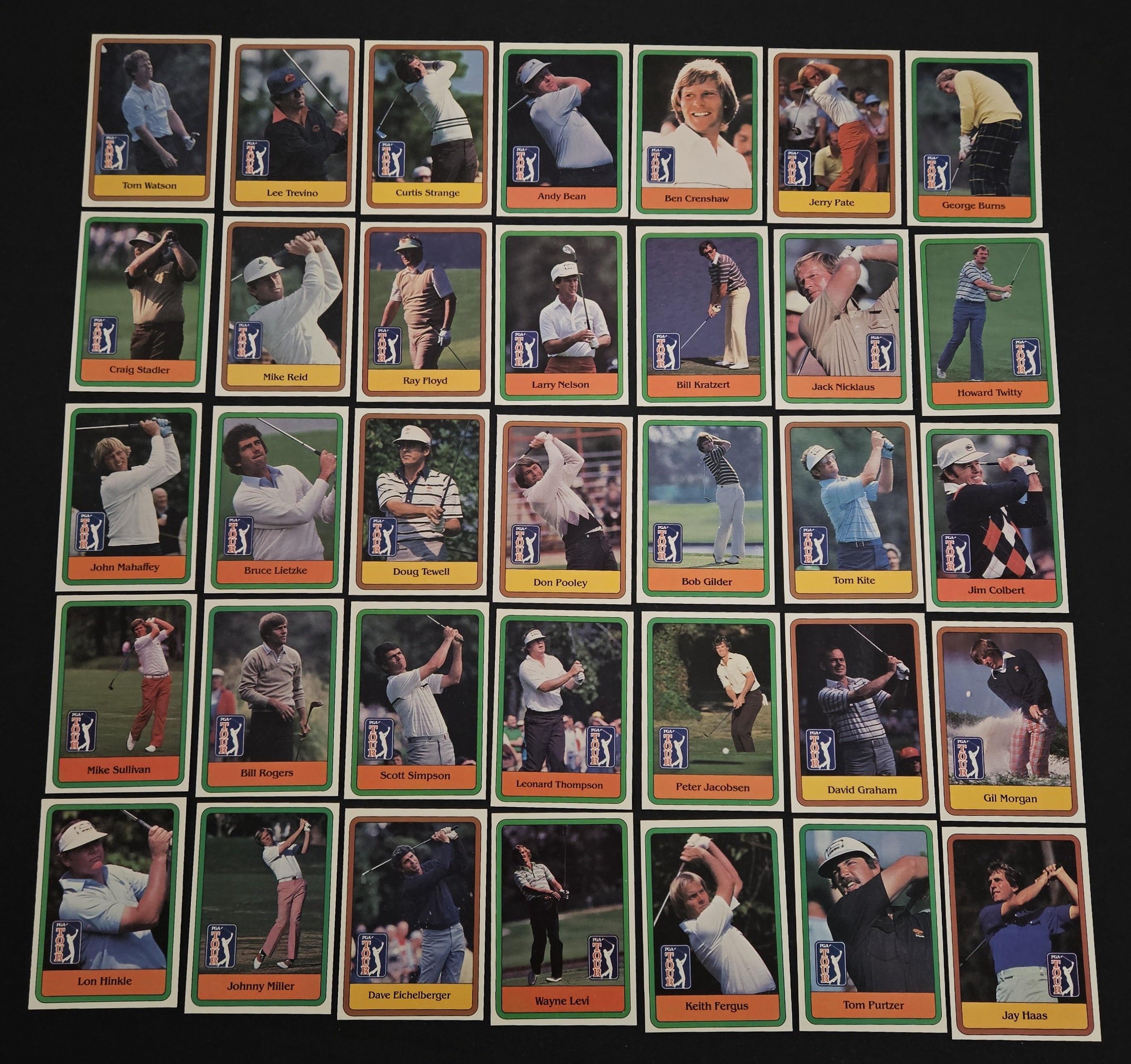 1981 Donruss Golf Complete Set (66/66) NM/MT Nicklaus RC