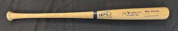 Maury Wills Signed Inscribed Autographed Adirondack Pro Baseball Bat JSA