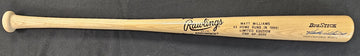 Matt Williams Signed Autographed Rawlings Limited Edition Baseball Bat /5000 JSA