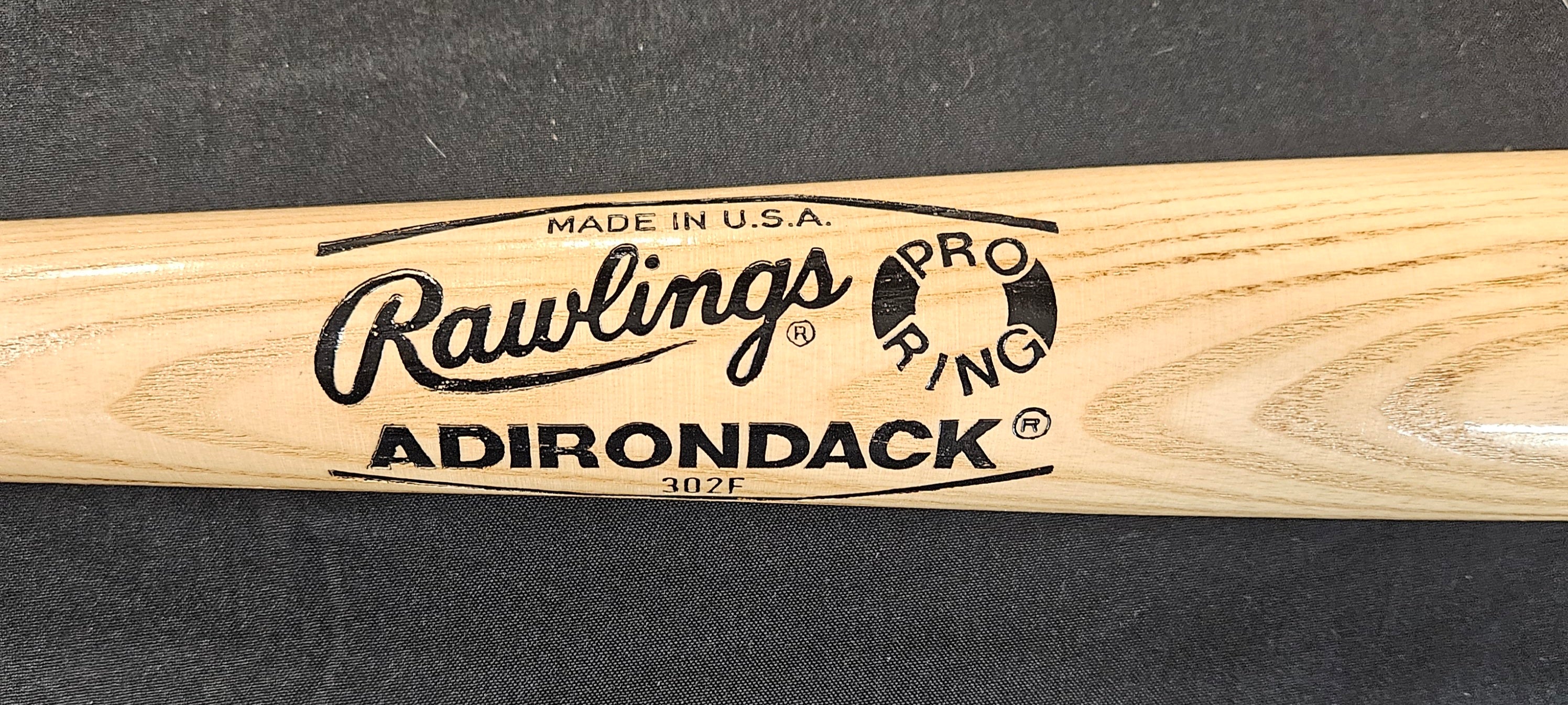 Greg Luzinski Signed Inscribed Autographed Rawlings Baseball Bat JSA