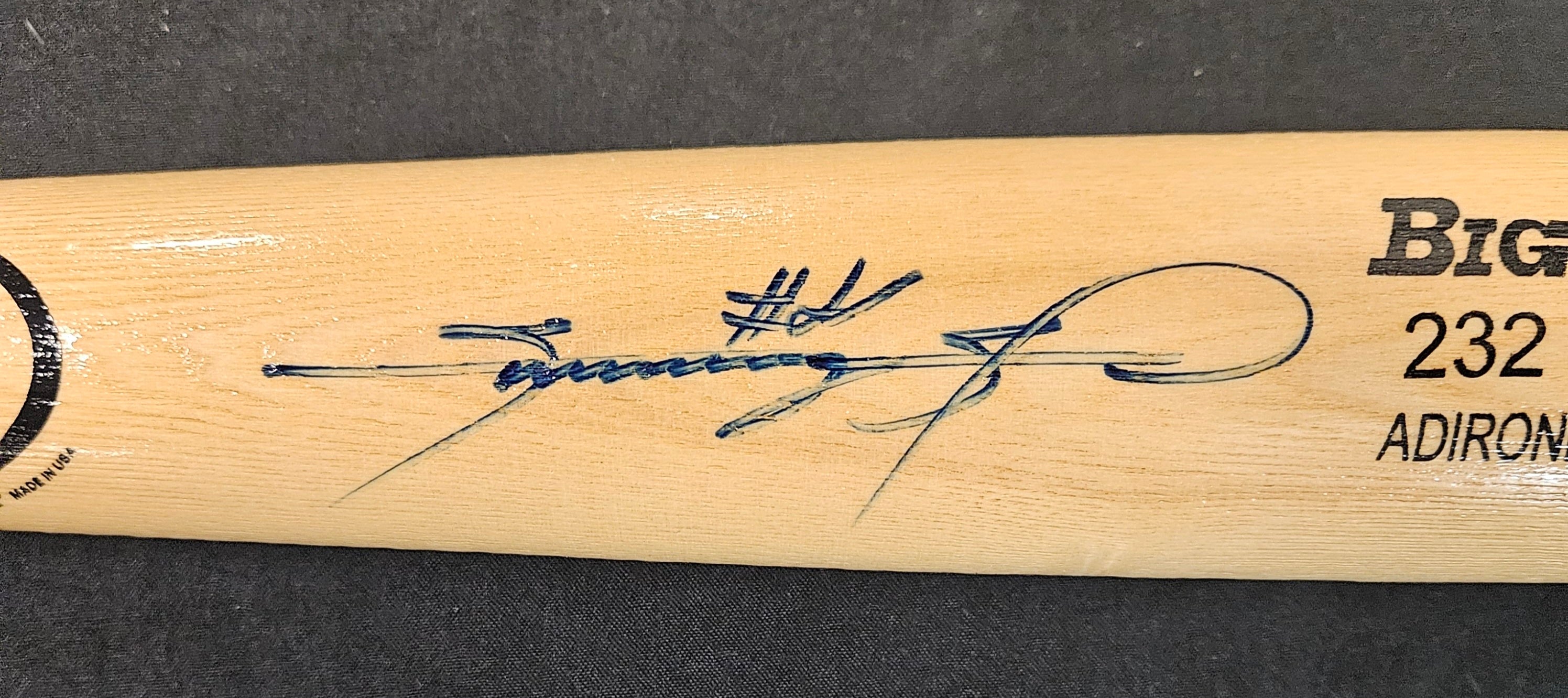 Sammy Sosa Signed Autographed Rawlings Big Stick Baseball Bat JSA
