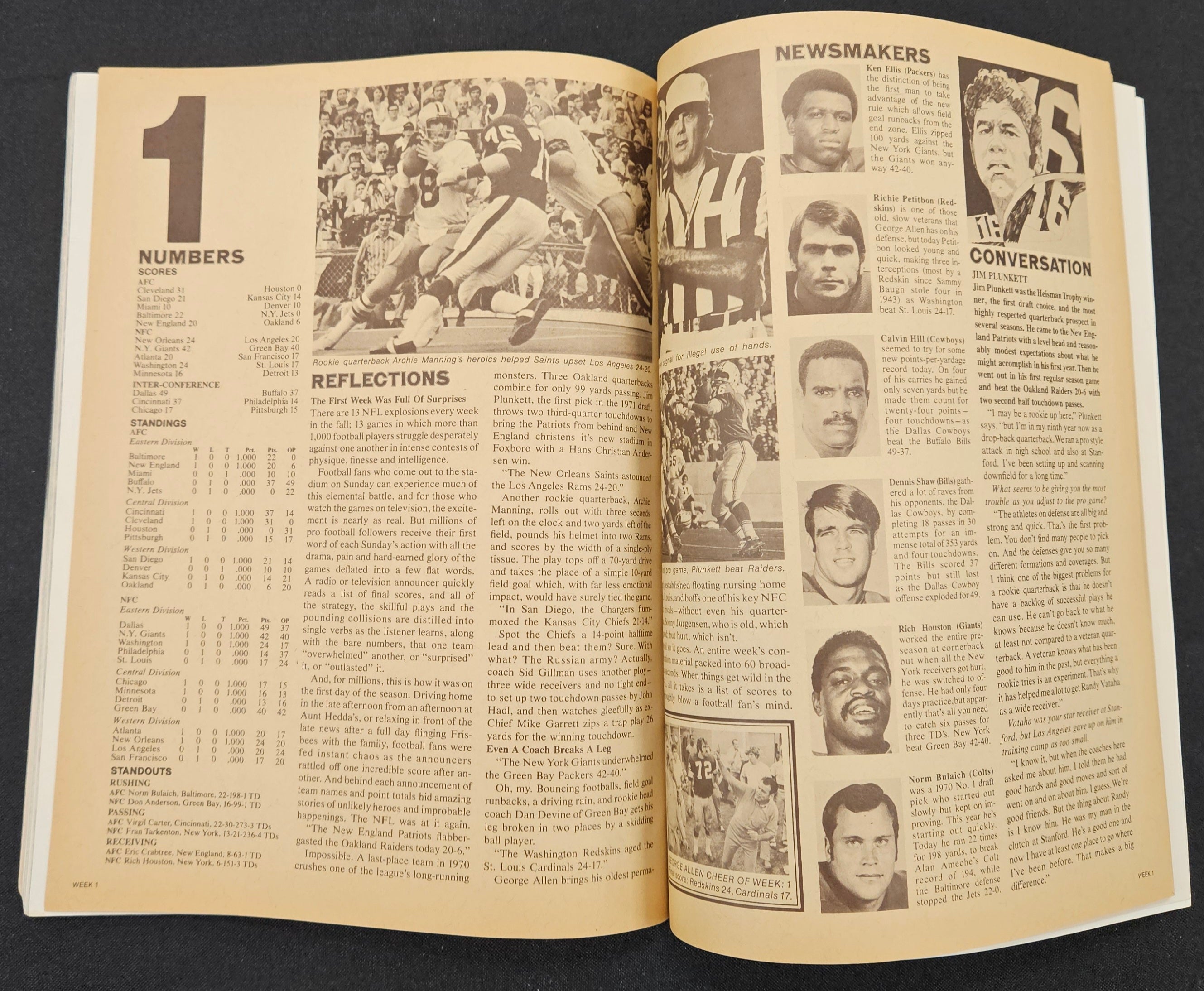 1972 Super Bowl VI Official Game Program