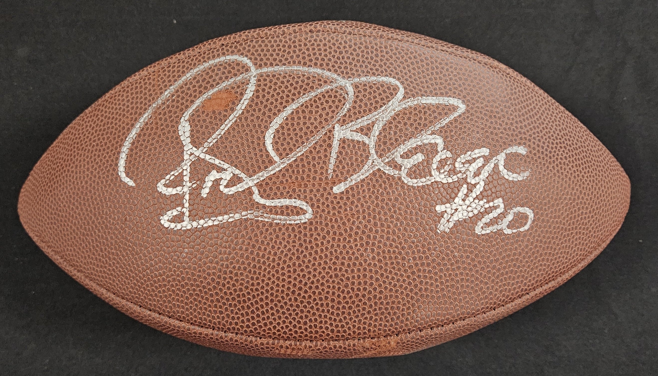 Rocky Bleier Signed Autographed Wilson Football JSA Authentic