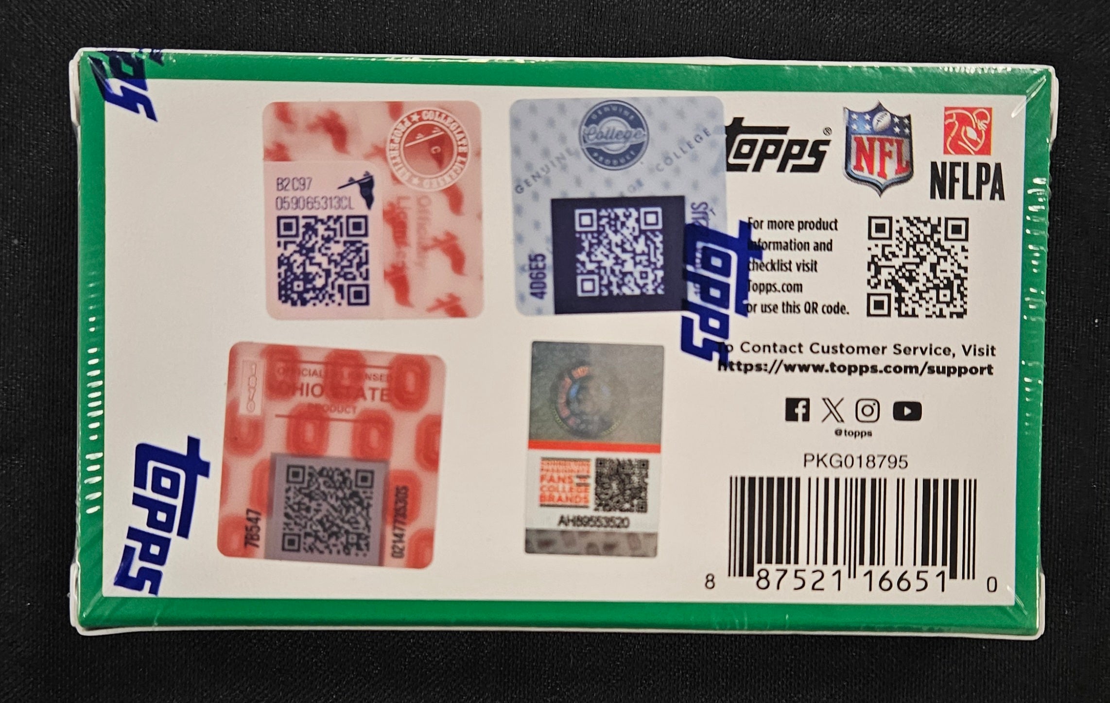 2026 Topps The National Sports Convention NFL Football Box Factory Sealed