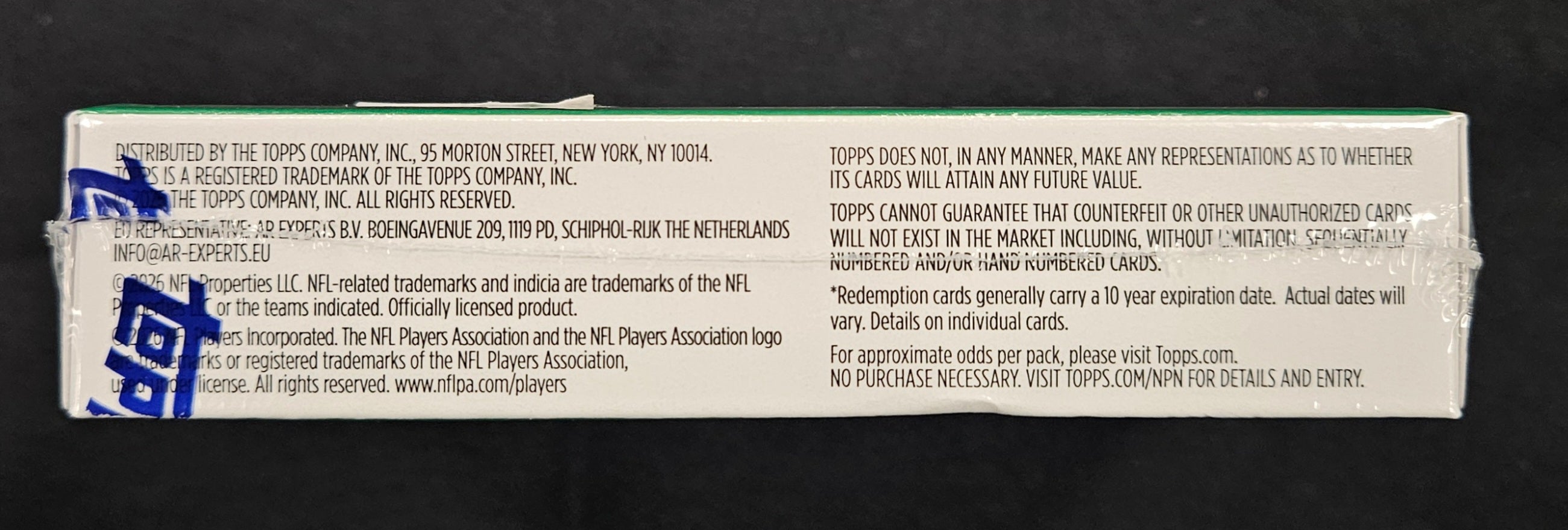 2026 Topps The National Sports Convention NFL Football Box Factory Sealed