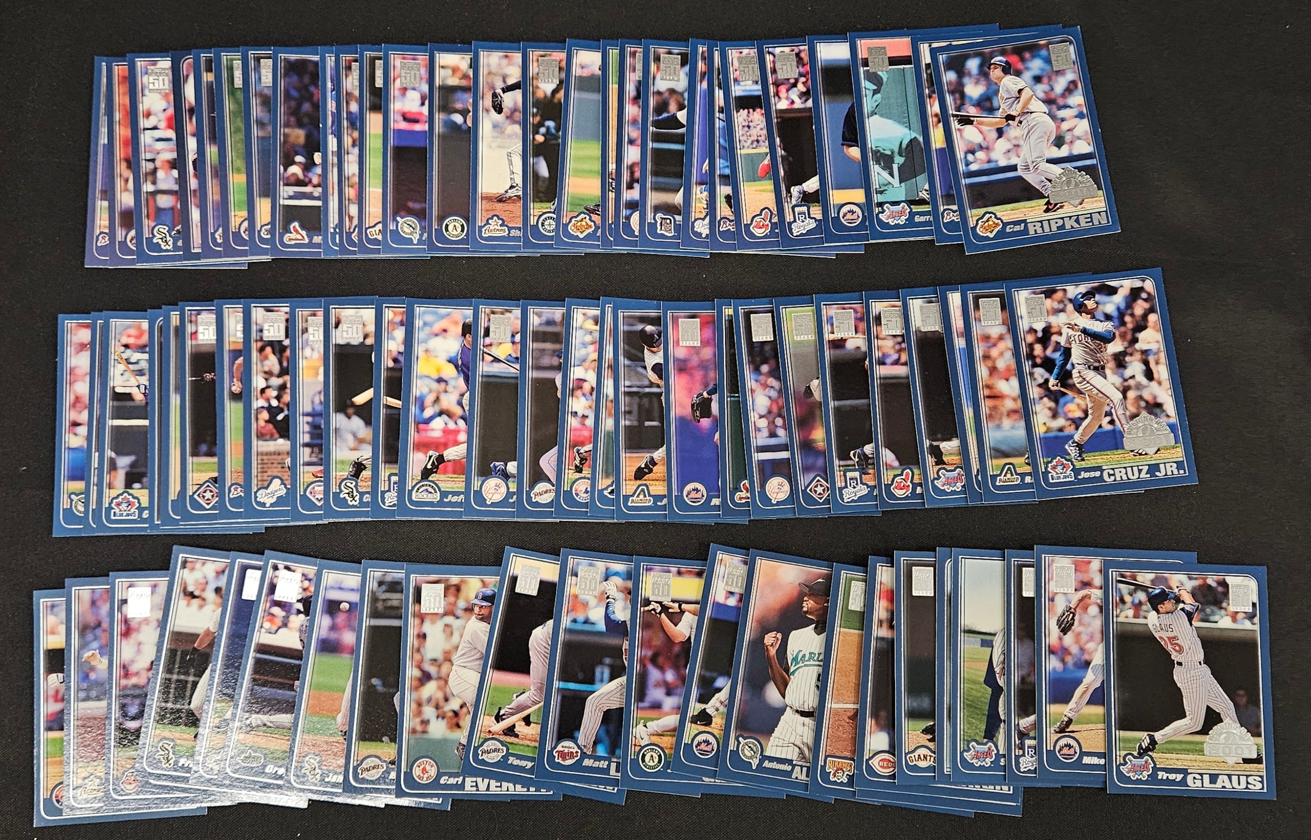 2001 Topps Opening Day Baseball Complete Set (165/165)