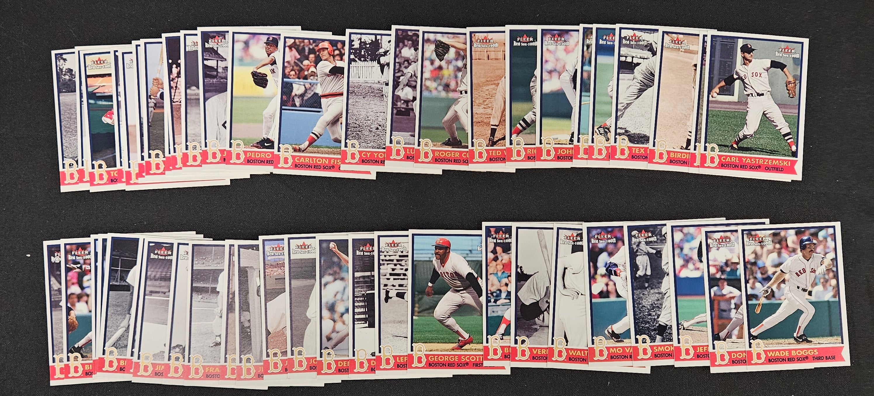 2001 Fleer Boston Red Sox 100th Anniversary Complete Set (100/100)