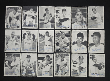 1969 Topps Deckle Edge Baseball Complete  Set (33/33) + 2 Variations VG-EX/EX