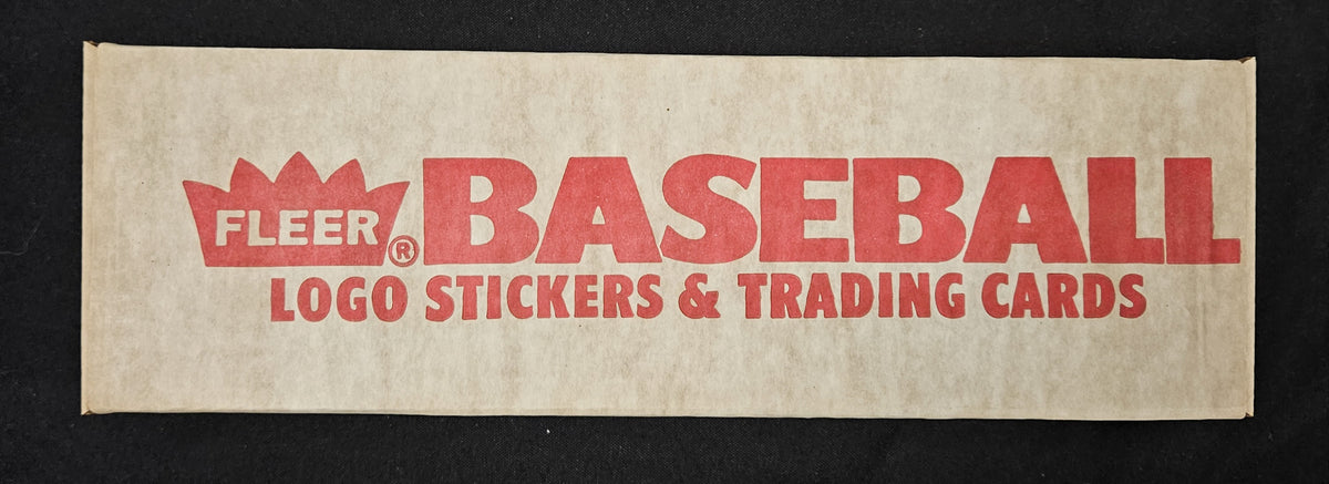 1989 Fleer Baseball Factory Sealed Set Tape Intact