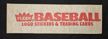 1989 Fleer Baseball Factory Sealed Set Tape Intact