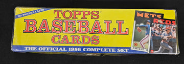 1986 Topps Baseball Factory Set Sealed