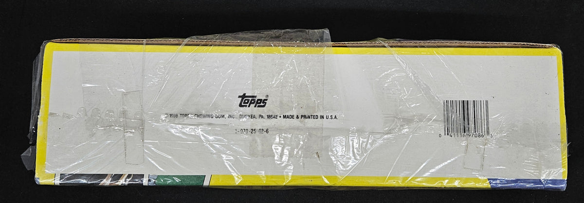 1986 Topps Baseball Factory Set Sealed