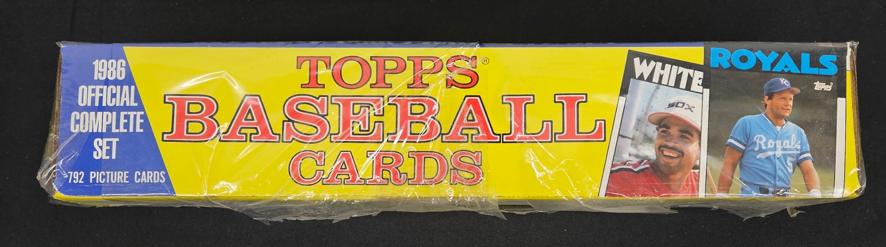 1986 Topps Baseball Factory Set Sealed
